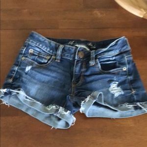 American Eagle jean shorts
